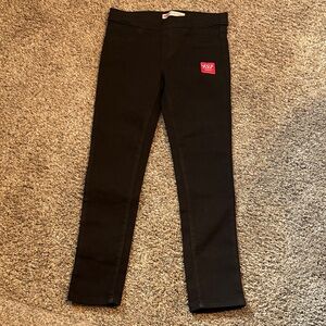 Levi's Black Kids Leggings with Red Logo